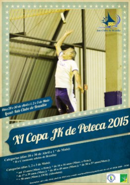 Vem aí a Copa JK de Peteca 2015!
